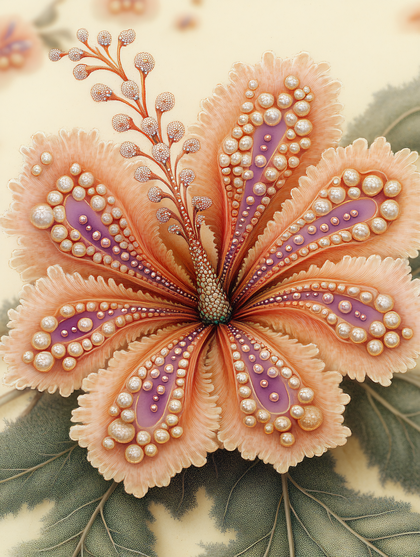 Ornamental Hibiscus Flower