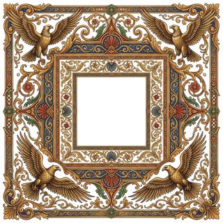 ornate eagle frame