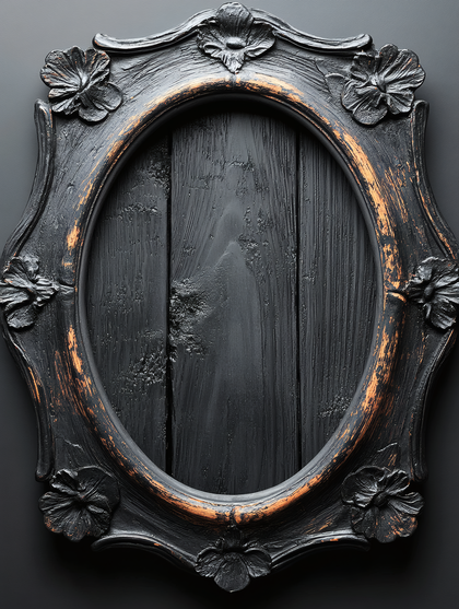Ornate Black Frame