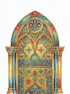 byzantine arch illustration