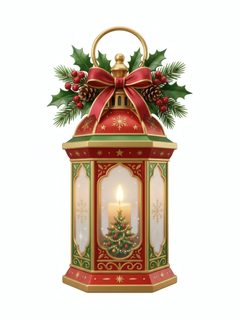 ornate christmas lantern