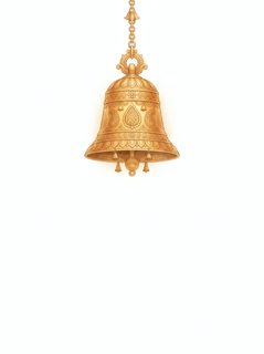 ornate gold bell