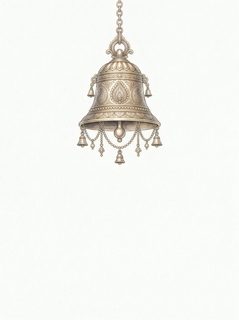 ornate hanging bell