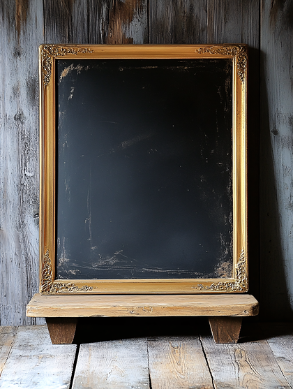 Ornate Framed Chalkboard