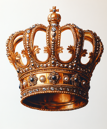 Ornate Golden Crown
