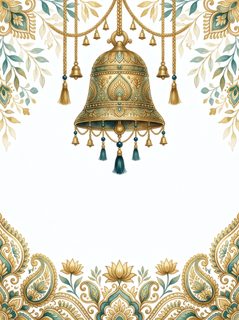 ornate golden bell