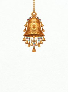 ornate golden bell