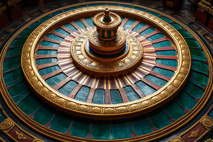 Ornate Golden Wheel