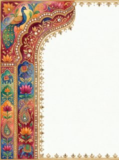 indian wedding border