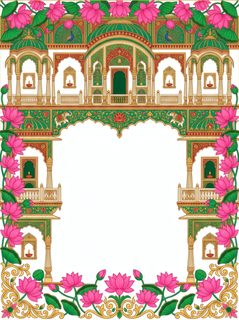 indian palace frame