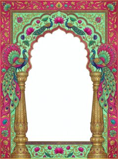 Peacock Arch Frame