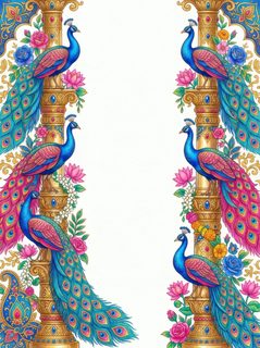 peacock-border-frame