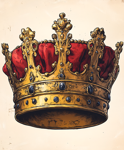 Ornate Royal Crown