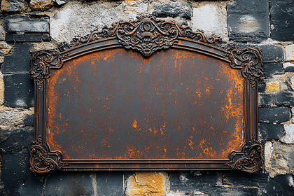 Ornate Rustic Sign