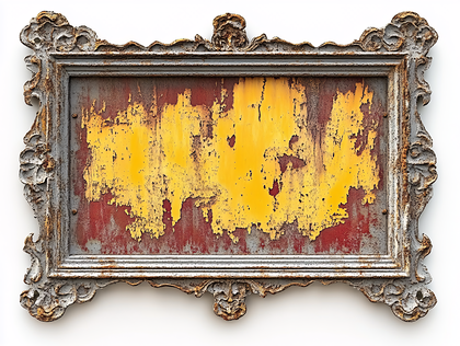 Ornate Rusty Frame