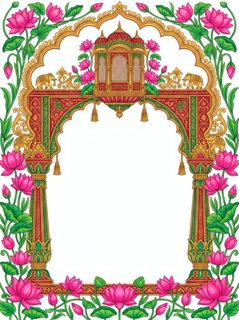 indian-lotus-archway