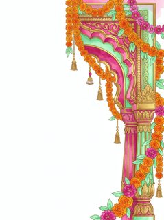 indian wedding arch