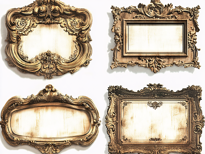 Ornate Vintage Frames