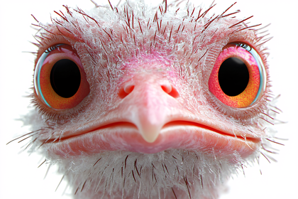 Ostrich Portrait