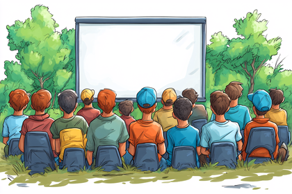 Outdoor Presentation Audience