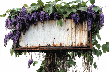 Overgrown Sign