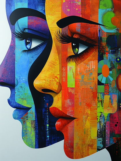 Overlapping Profile Faces