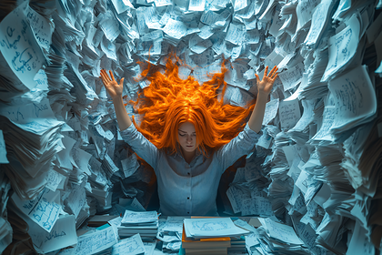 Overwhelmed by Paperwork