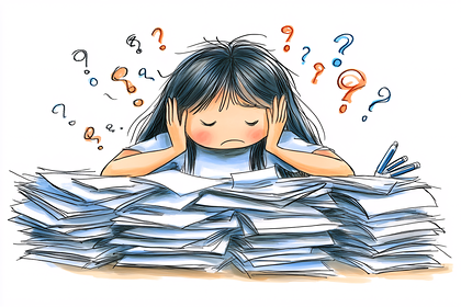 Overwhelmed with Paperwork