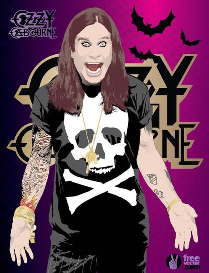 Ozzy Osbourne Free Vector