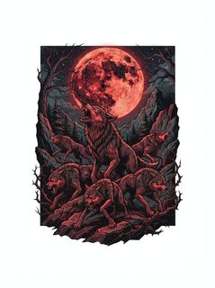 wolves blood moon