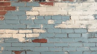 Painted Brick Wall