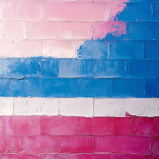 Painted Brick Wall