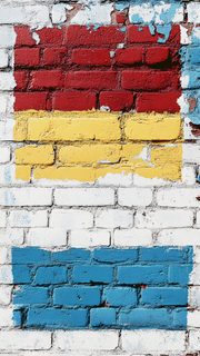 Painted Brick Wall