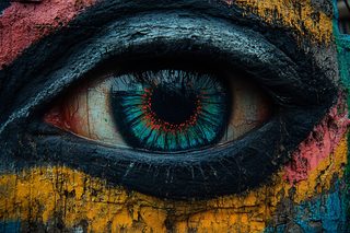 Painted Eye Mural