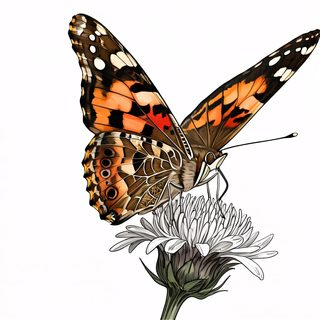 Butterfly On Flower