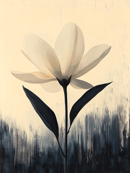 Pale Blossom Painting