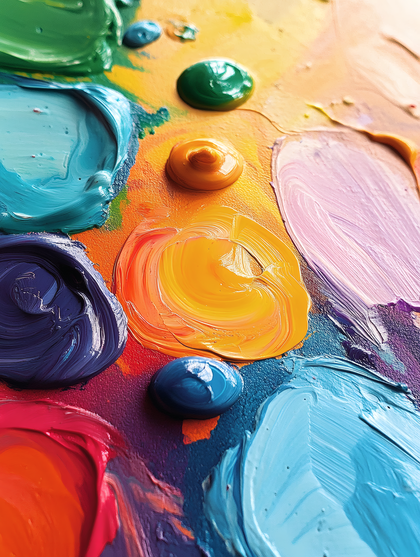 Palette Of Vibrant Colors