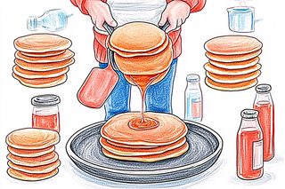 Pancakes with Syrup