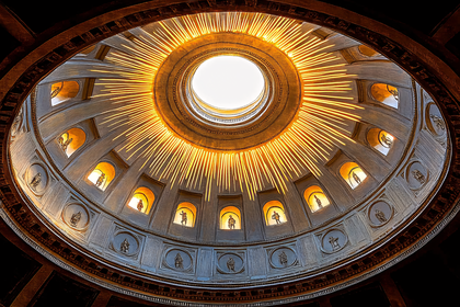 Pantheon Dome Interior