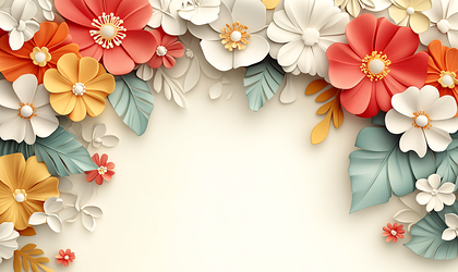 Paper Flower Arrangement