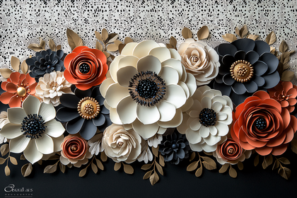 Paper Flower Arrangement