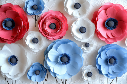 Paper Flowers Arrangement