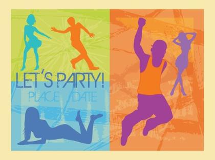 Party Invitation Free Vector