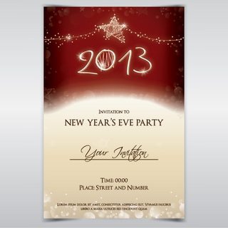 Party Invitation Free Vector