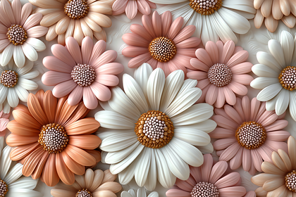 Pastel Daisies