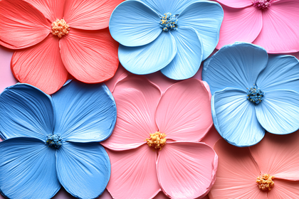 Pastel Floral Bloom