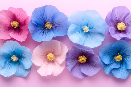 Pastel Flowers Arrangement