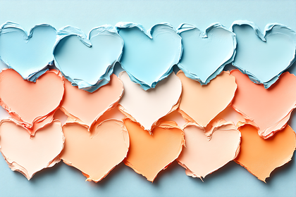 Pastel Heart Swatches