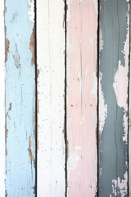 Pastel Wood Planks