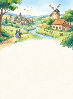 pastoral-village-landscape